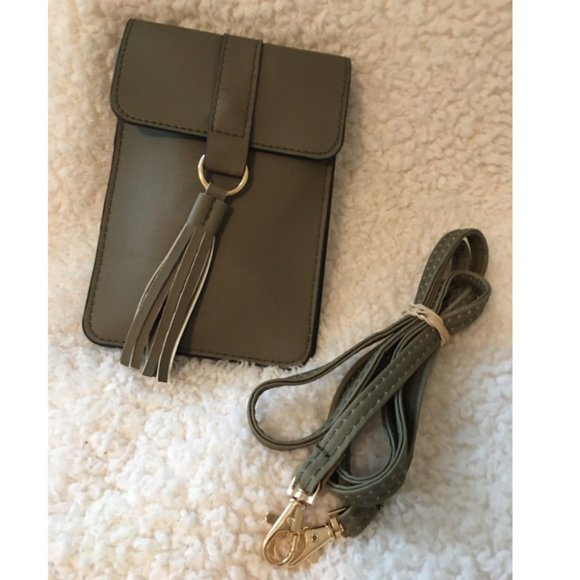 Crossbody Tassel Phone Bag - Picture 3 of 5